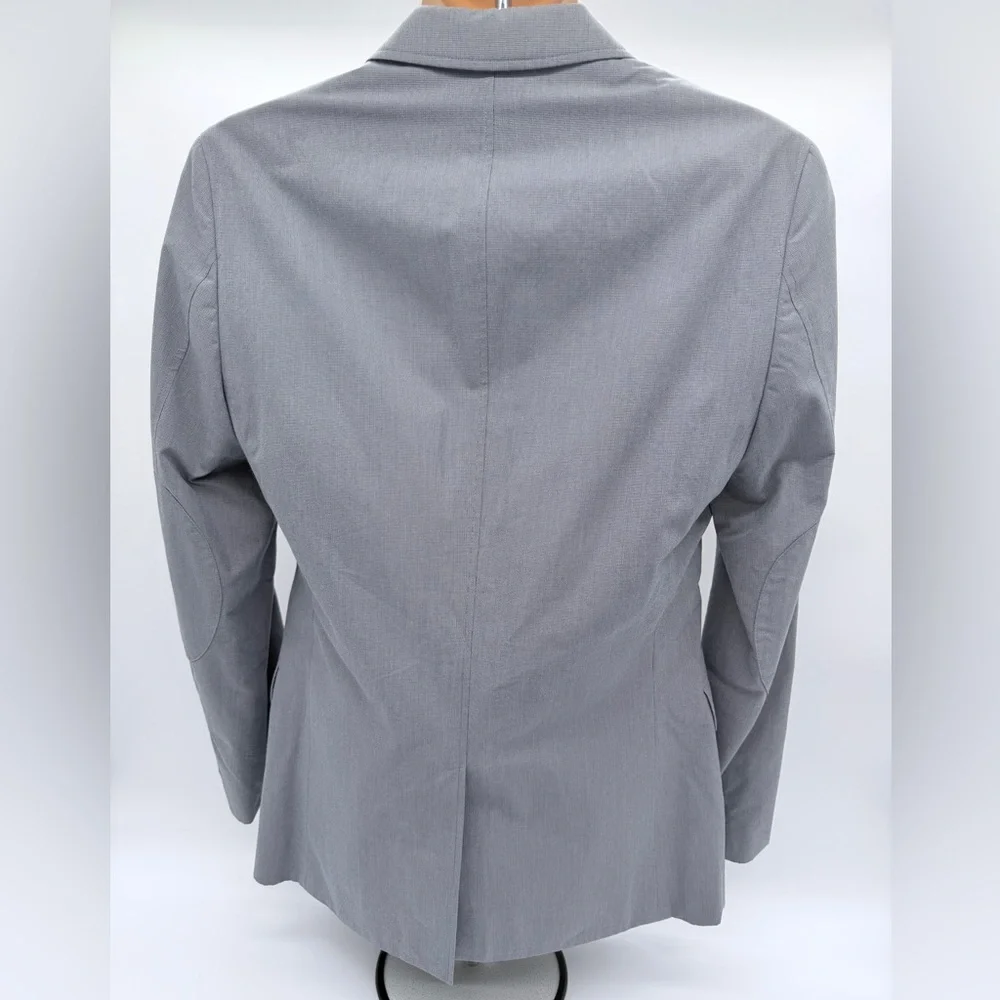 Banana Republic Men's Light Gray Two-Button Sport Coat